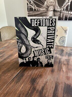 Deftones Private Music 2025 12x16 PVC Print – Alternative Metal Band Art